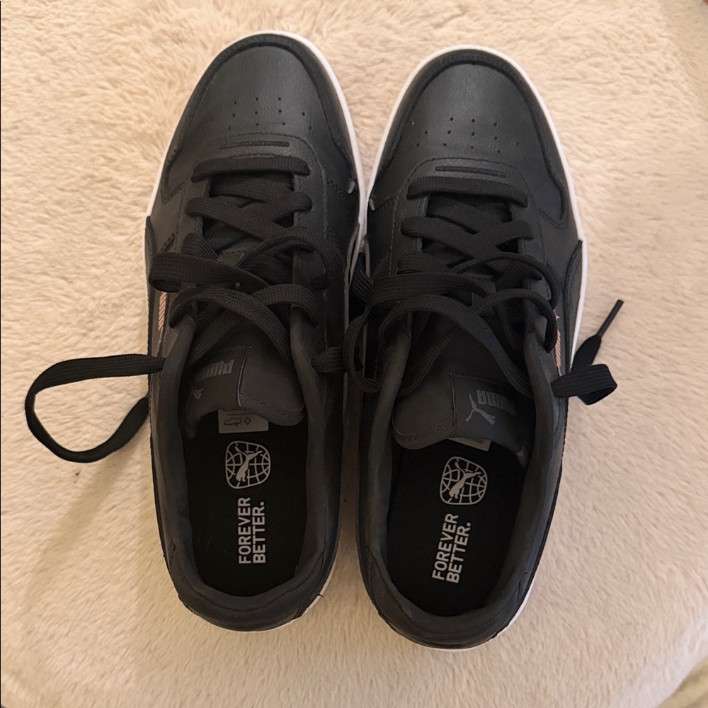 Puma Black and rose gold Athletic Shoes